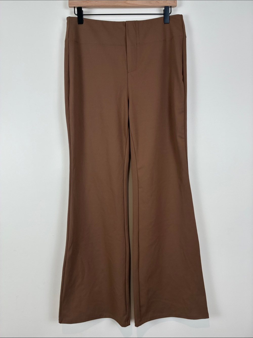NWT Halara Flex High Waisted Back Pocket Slight Flare Work Pants Petite Large